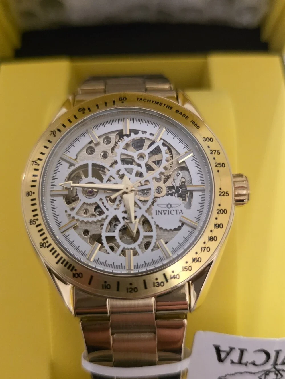 444. Invicta Objet D Art Excelsior Automatic Men's Watch w/ Skeleton Dial - 43mm